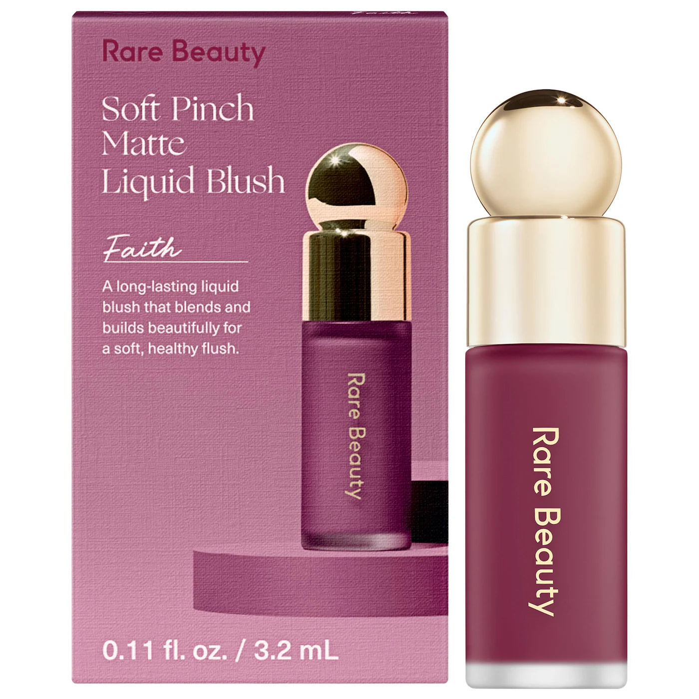 Mini Soft Pinch Liquid Blush / Faith - Rare Beauty by Selena Gomez.
