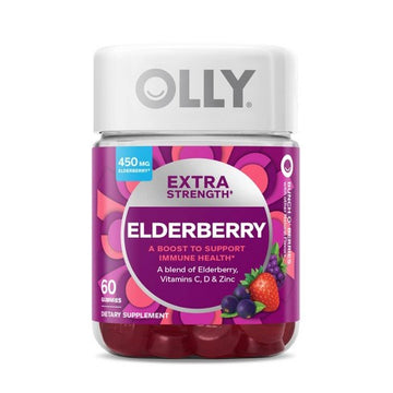 Extra Strength Elderberry / 60 Gummies - OLLY.