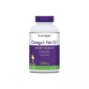 Omega -3 Fish Oli / 60 Softgels - NATROL.