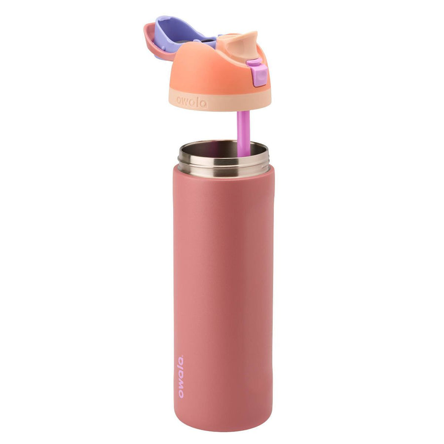 Owala FreeSip 24oz Stainless Steel Water Bottle / Pink Taupe