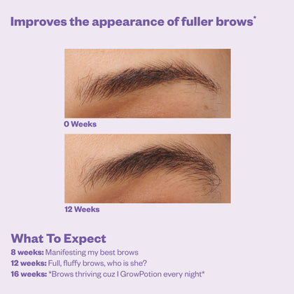 GrowPotion Fluffy Brow + Lash Boosting Serum - KOSAS.