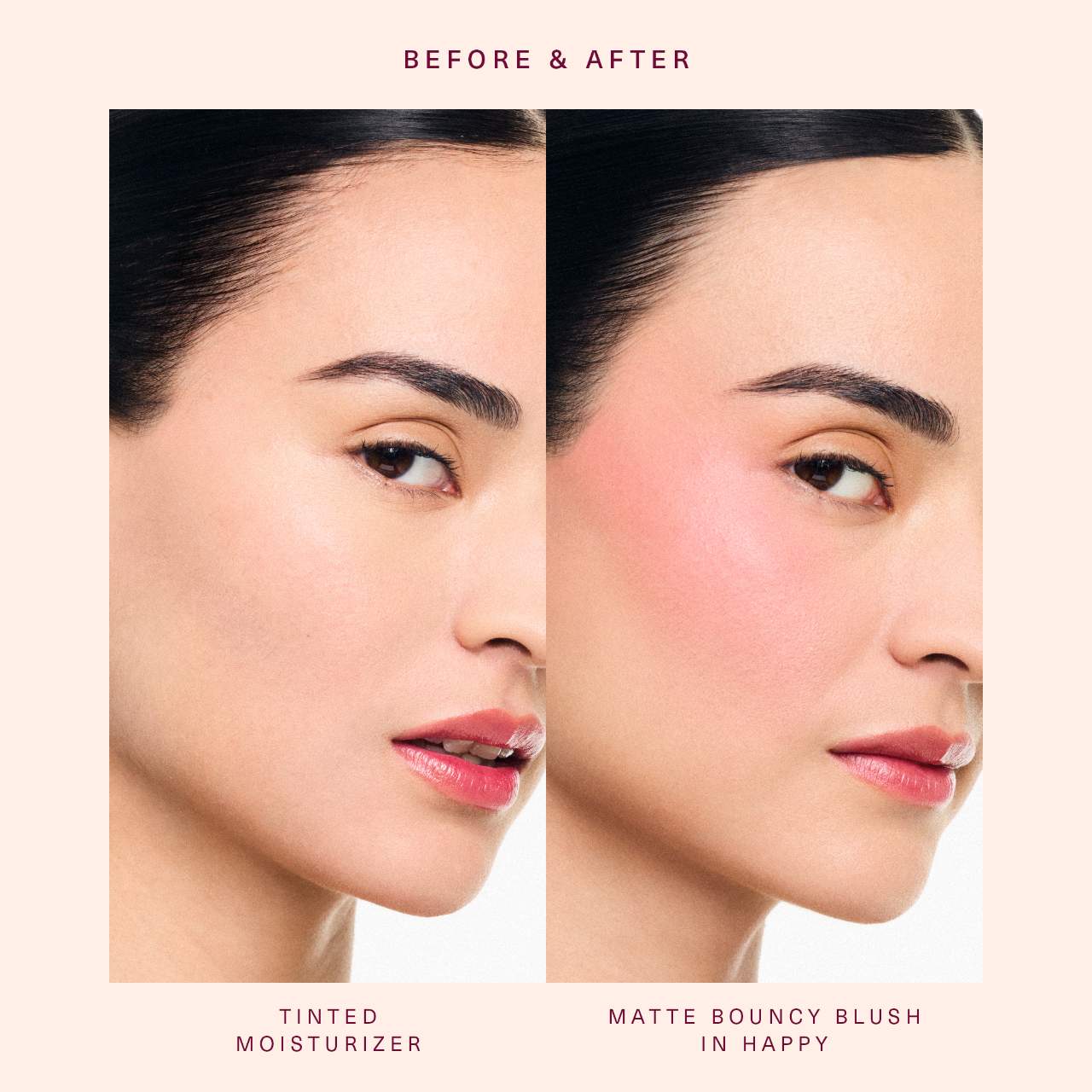 Soft Pinch Matte Bouncy Blush/ Happy - Rare Beauty by Selena Gomez.