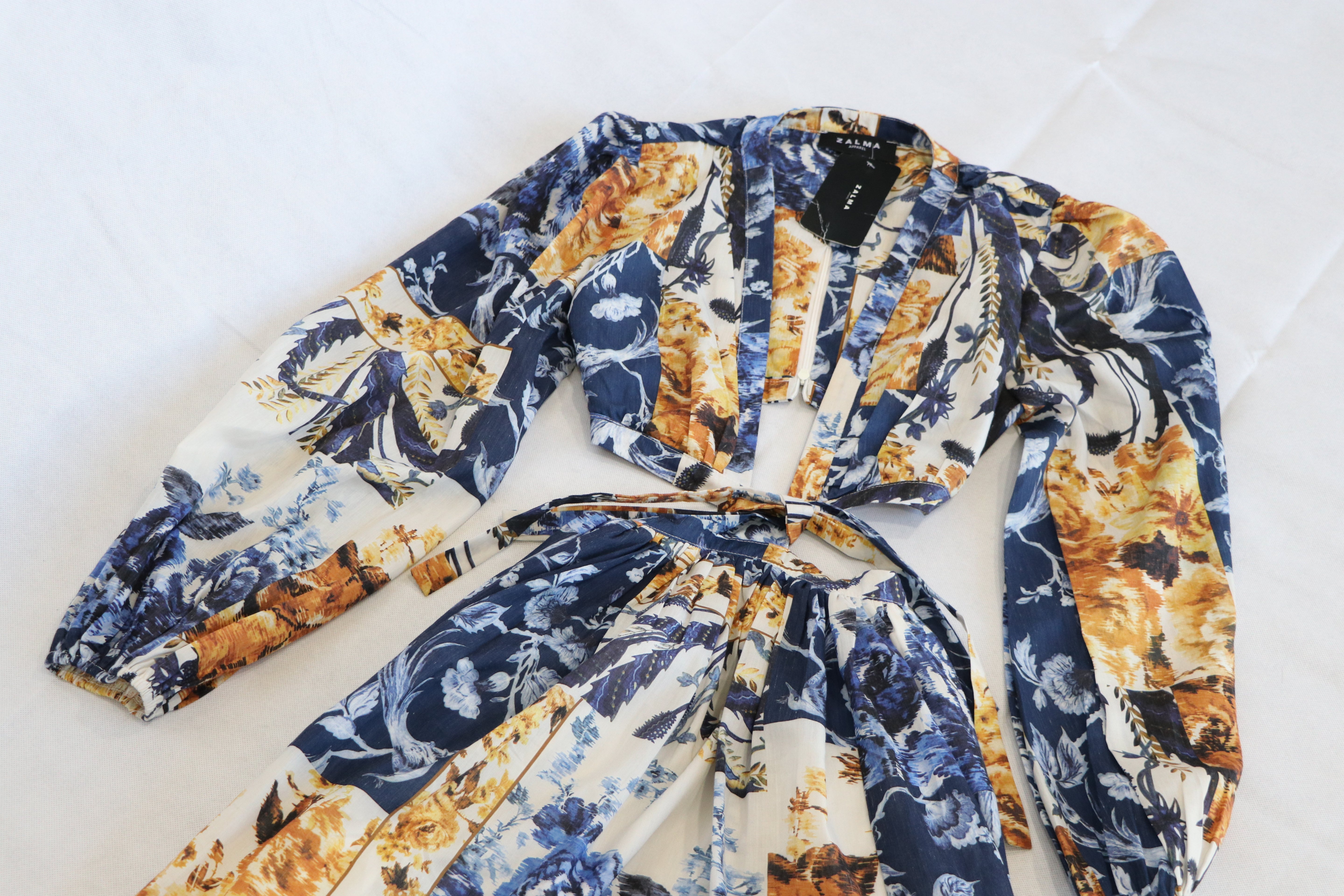 Vestido Azul Talla L NUEVO - Zalma Apparel.