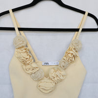 Body Beige Floral  Talla M - Zara