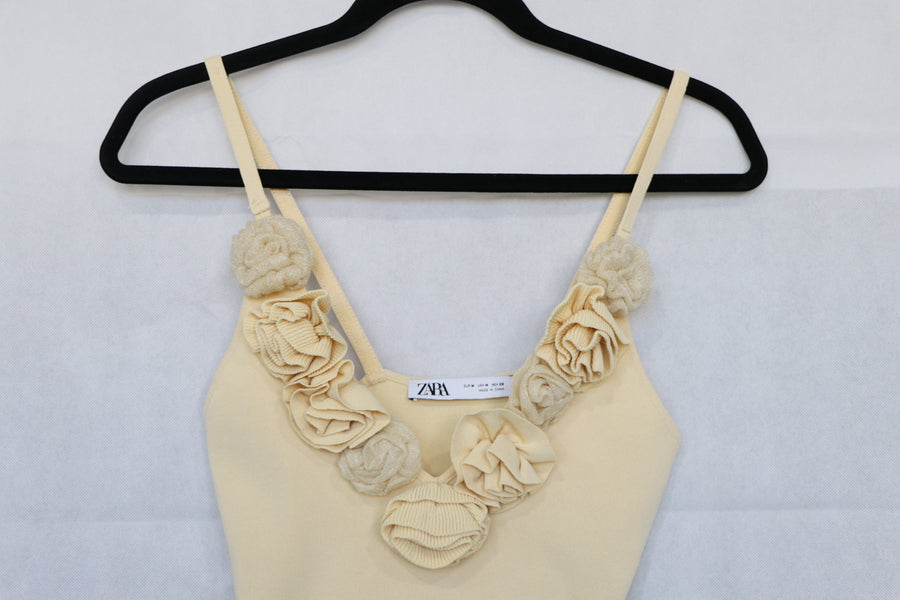 Body Beige Floral  Talla M - Zara