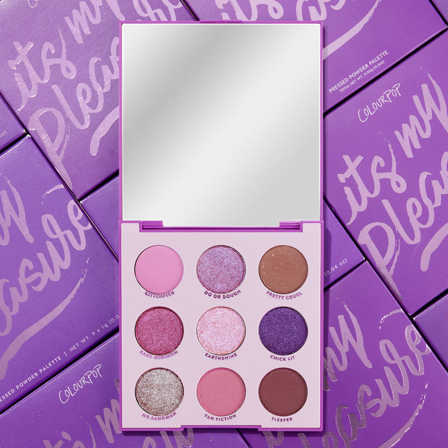 Its My Pleasure Shadow Palette Colourpop Val Cosmetics 1061