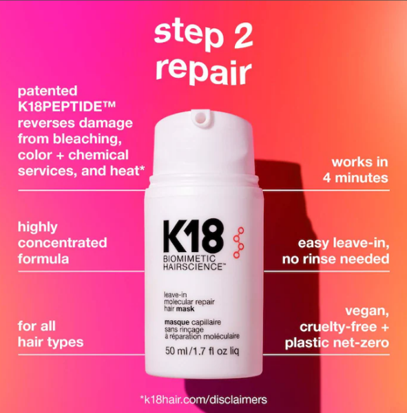 Ultimate Reset + Repair Hair Mask and Shampoo Value Set - K18 Biomimetic Hairscience