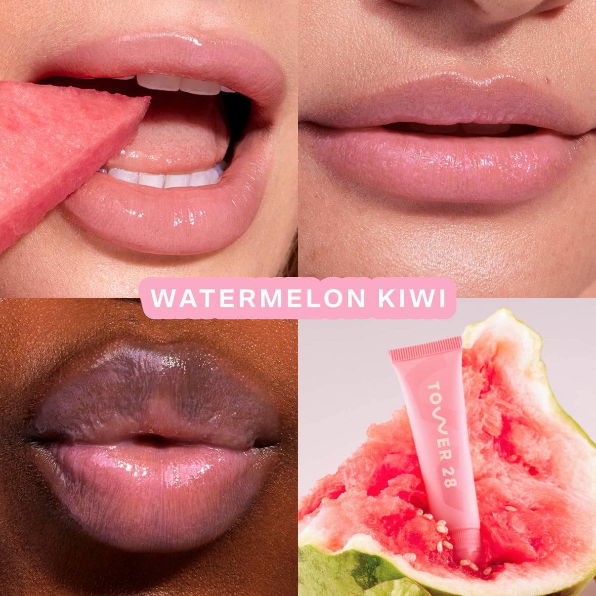 LipSoftie™ Lip Treatment/ Watermelon Kiwi -Tower 28.