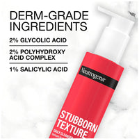 Stubborn Texture Daily Cleanser (186ml) - Neutrogena.