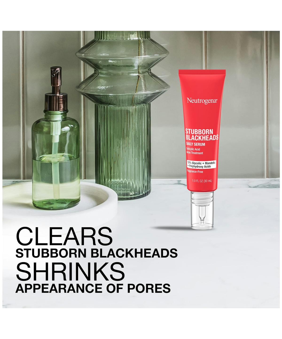 Stubborn Blackheads Daily Serum (30ml) - Neutrogena.