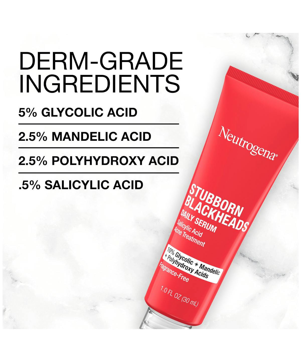 Stubborn Blackheads Daily Serum (30ml) - Neutrogena.