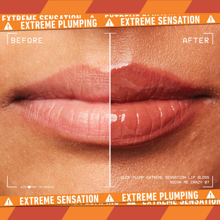 Duck Plump High Pigment Plumping Lip Gloss / 07 Mocha Me Crazy - NYX.