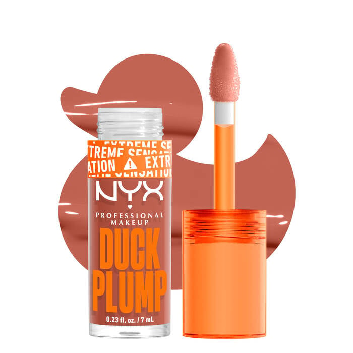 Duck Plump High Pigment Plumping Lip Gloss / 04 Apri-Caught - NYX.