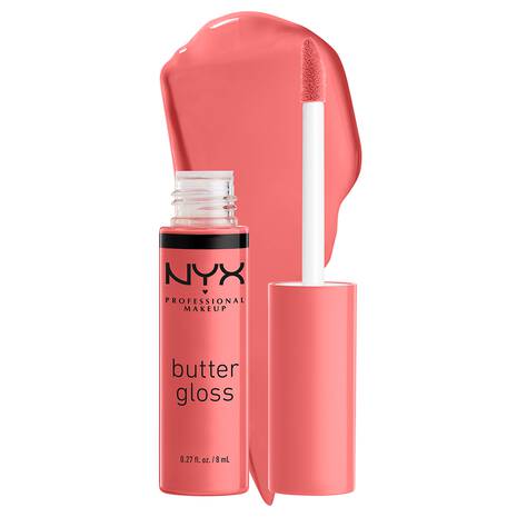 BUTTER GLOSS NON-STICKY LIP GLOSS / Créme Brulee - NYX COSMETICS.