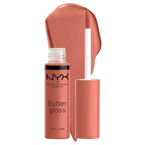 BUTTER GLOSS NON-STICKY LIP GLOSS / Bit Of Honey - NYX COSMETICS.