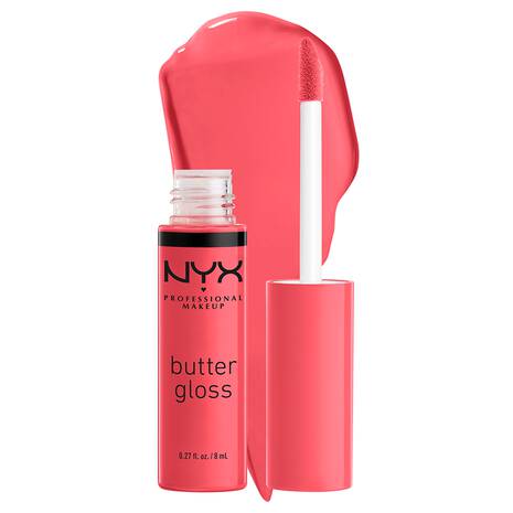 BUTTER GLOSS NON-STICKY LIP GLOSS / Sorbet - NYX COSMETICS.