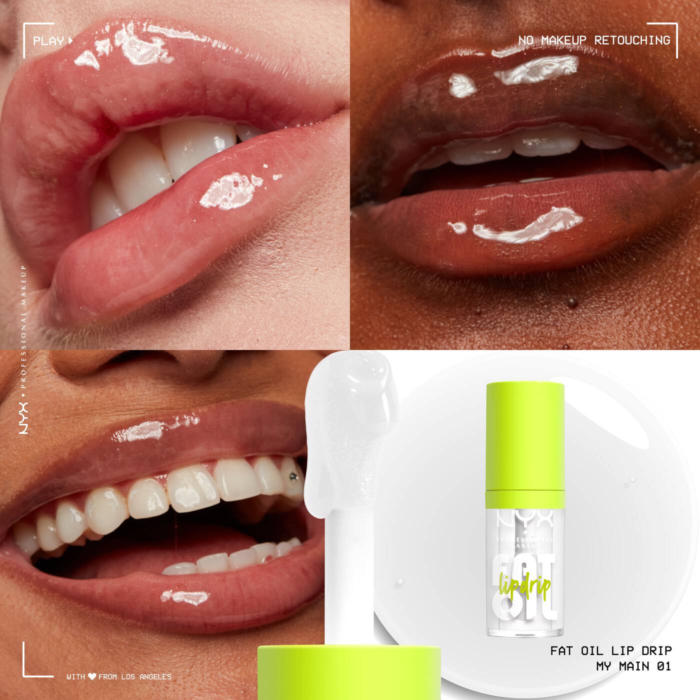 FAT OIL LIP DRIP / My main - NYX.