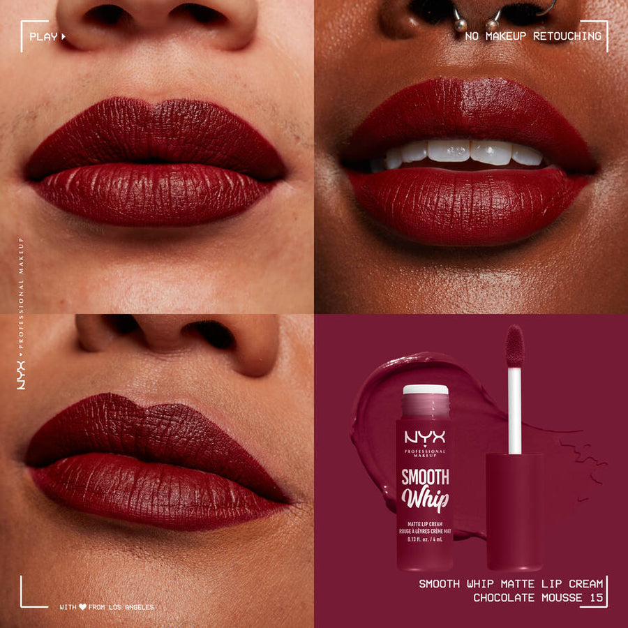 SMOOTH WHIP MATTE LIP CREAM / CHOCOLATE MOUSSE - NYX COSMETICS.