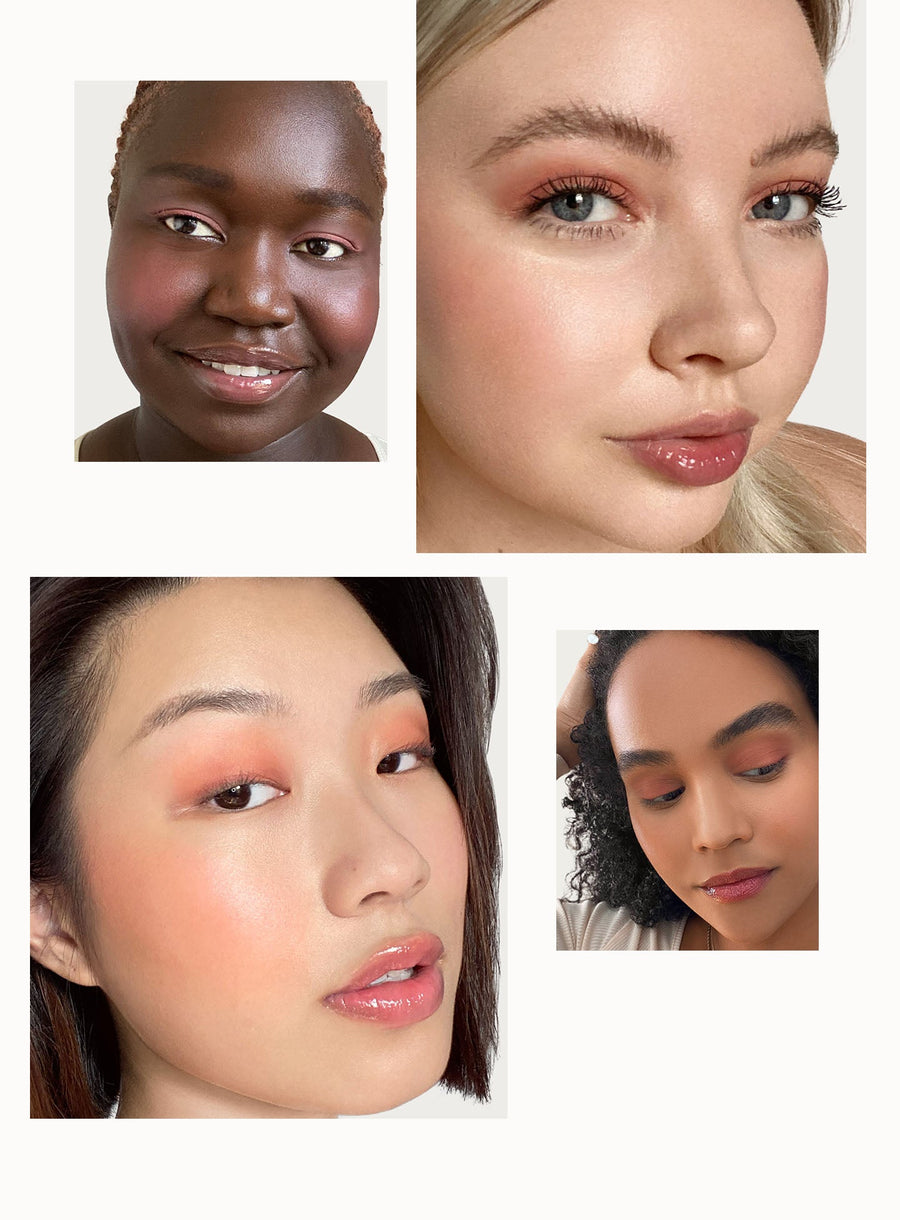 Stay Vulnerable Glossy Lip Balm / Nearly Mauve Rare Beauty. VAL