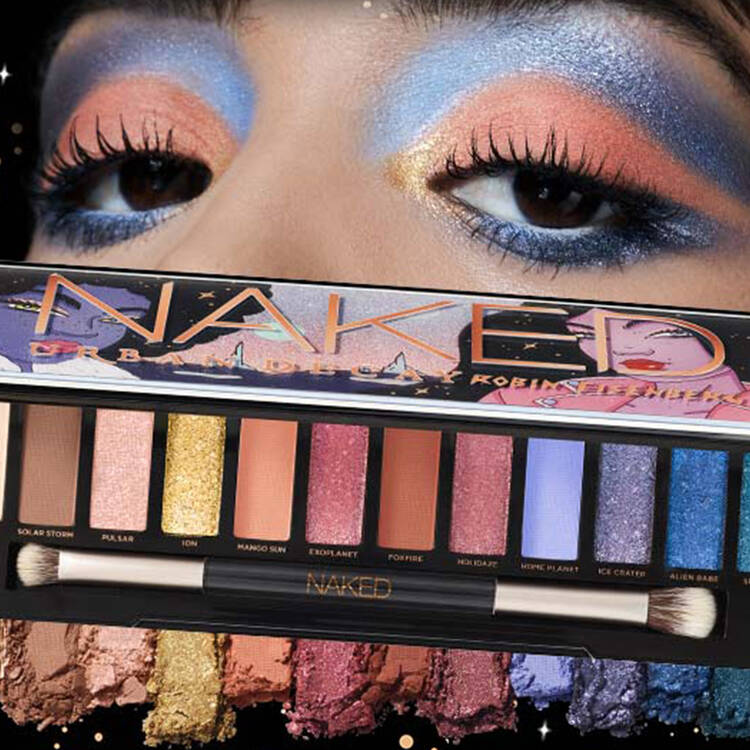 Naked x Robin Eisenberg Eyeshadow Palette - Urban Decay. - 2 Sombras Dañada