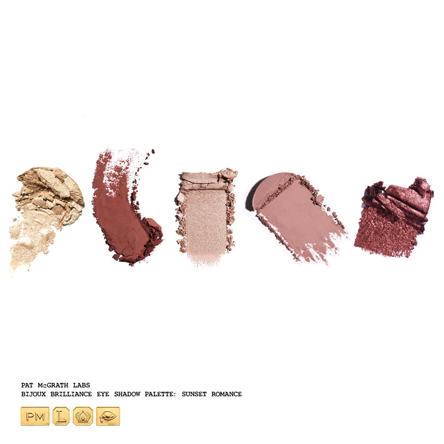 Bijoux Brilliance Eye Shadow Palette/ Sunset Romance- Pat Mcgrath Labs