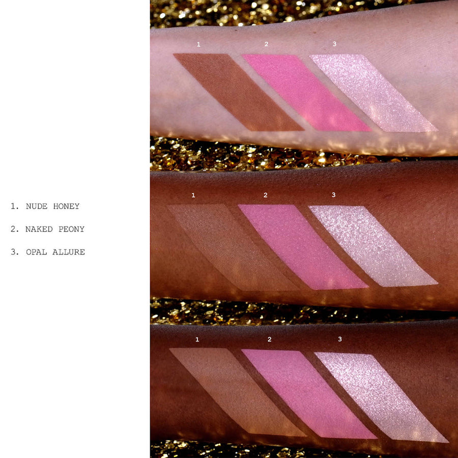 Divine Blush + Bronze + Glow Trio/ Fleurever Nude - Pat Mcgrath Labs