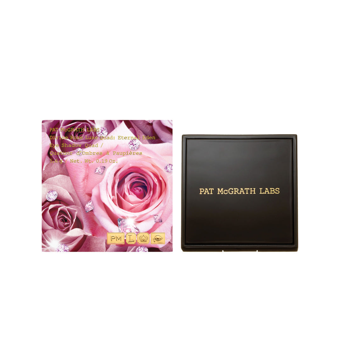 Divine Rose Luxe Quad/ Eternal Eden Eye Shadow - Pat Mcgrath Labs