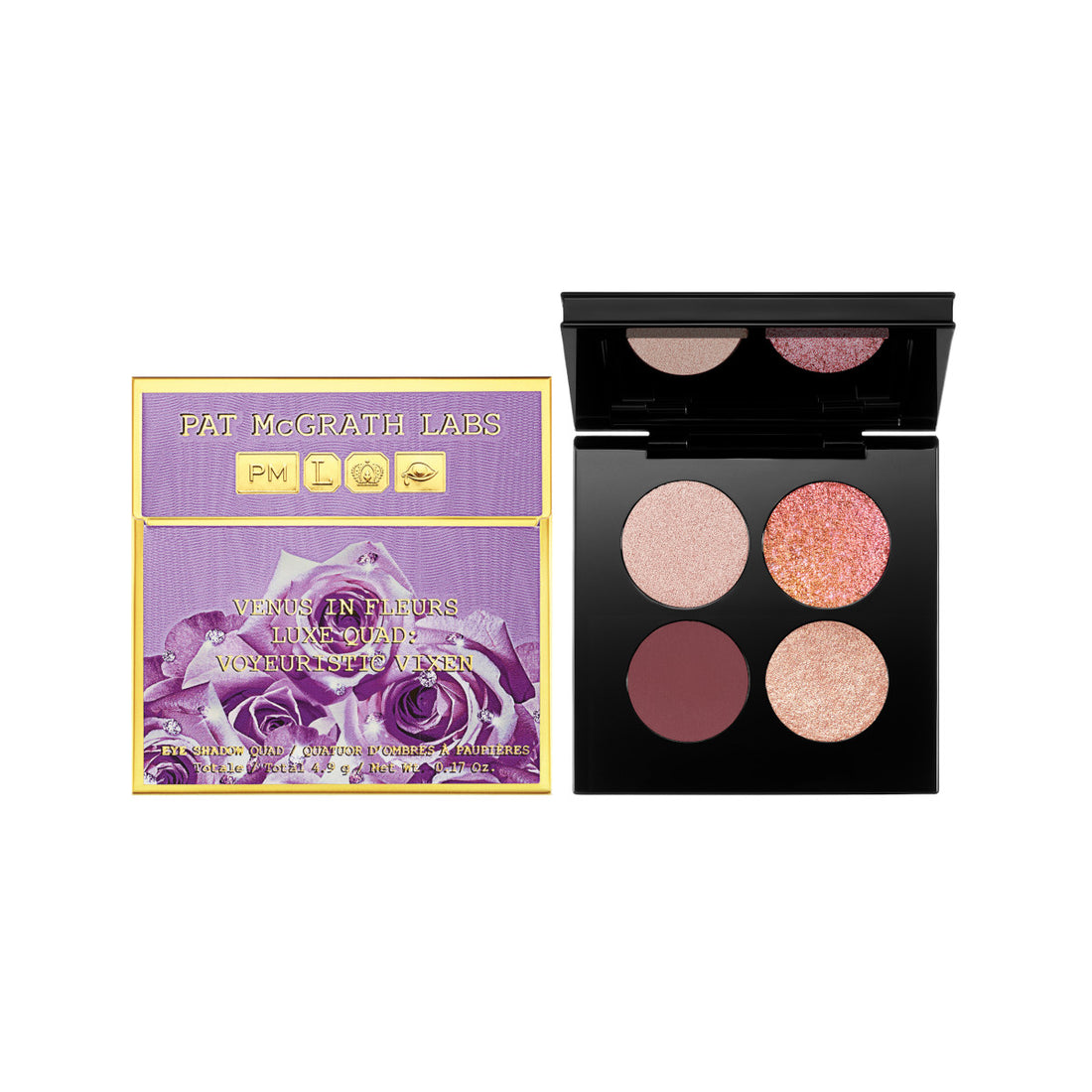 Venus in Fleurs Luxe Quad / Voyeuristic Vixen Eye Shadow - Pat Mcgrath Labs