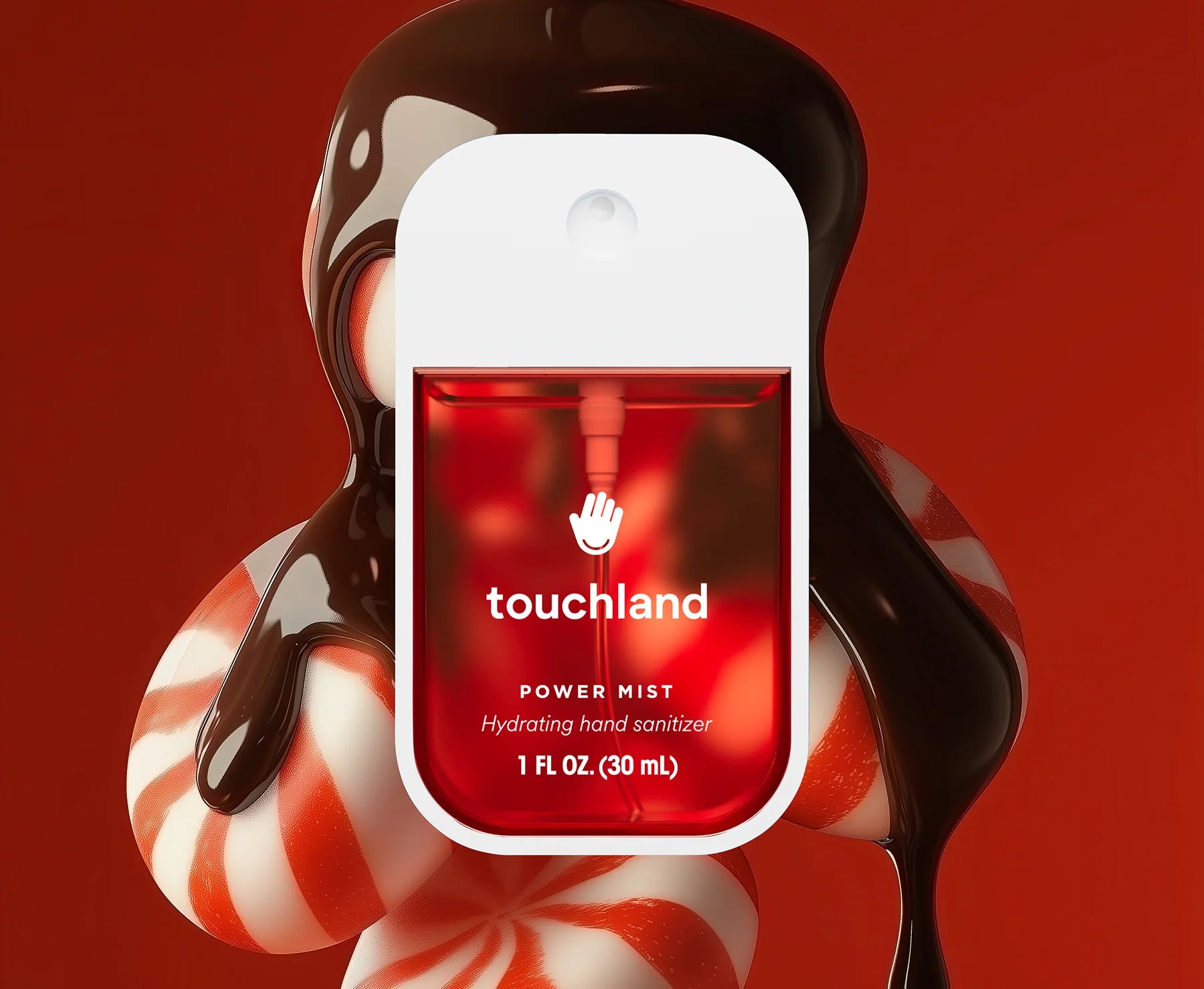 Power Mist Hydrating Hand Sanitizer/Peppermint Mocha- Touchland