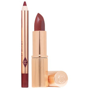 Mini Pillow Talk Lipstick & Liner Set/ Pillow Talk Deep  - Charlotte Tilbury    PREVENTA