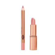 Mini Pillow Talk Lipstick & Liner Set/ Pillow Talk Fair  - Charlotte Tilbury    PREVENTA