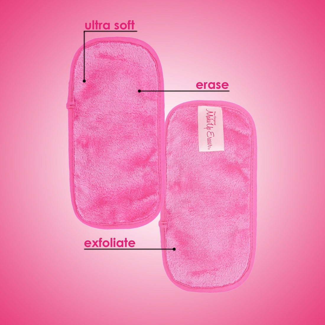 Mini Pink MakeUp Eraser.
