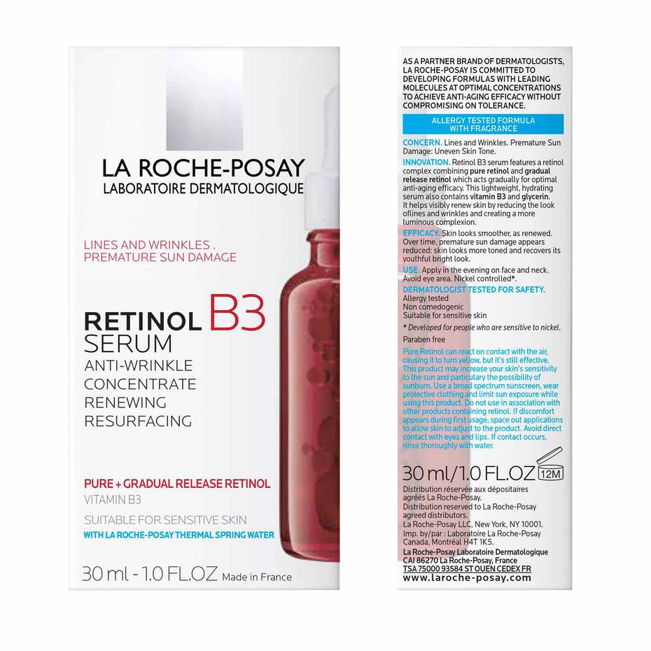RETINOL B3 PURE RETINOL SERUM - LA ROCHE - POSAY.