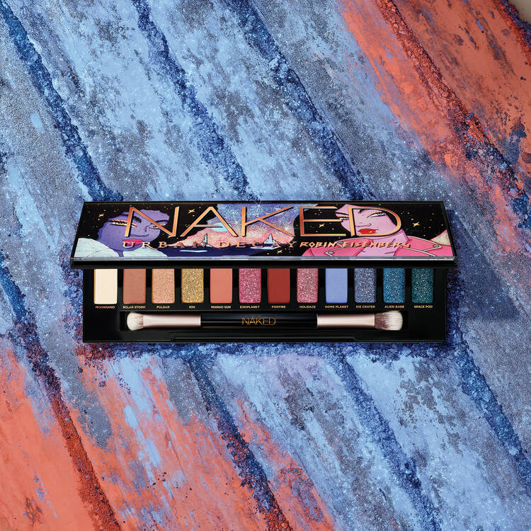 Naked x Robin Eisenberg Eyeshadow Palette - Urban Decay. - 2 Sombras Dañada