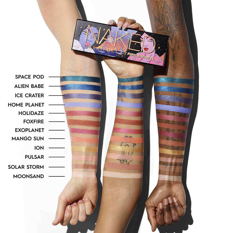 Naked x Robin Eisenberg Eyeshadow Palette - Urban Decay. - 2 Sombras Dañada
