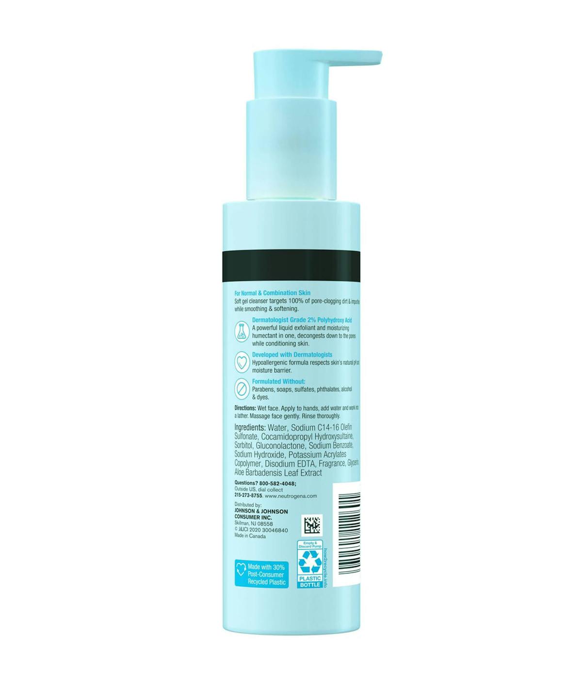 Skin Balancing Gel Cleanser (186ml) - Neutrogena.