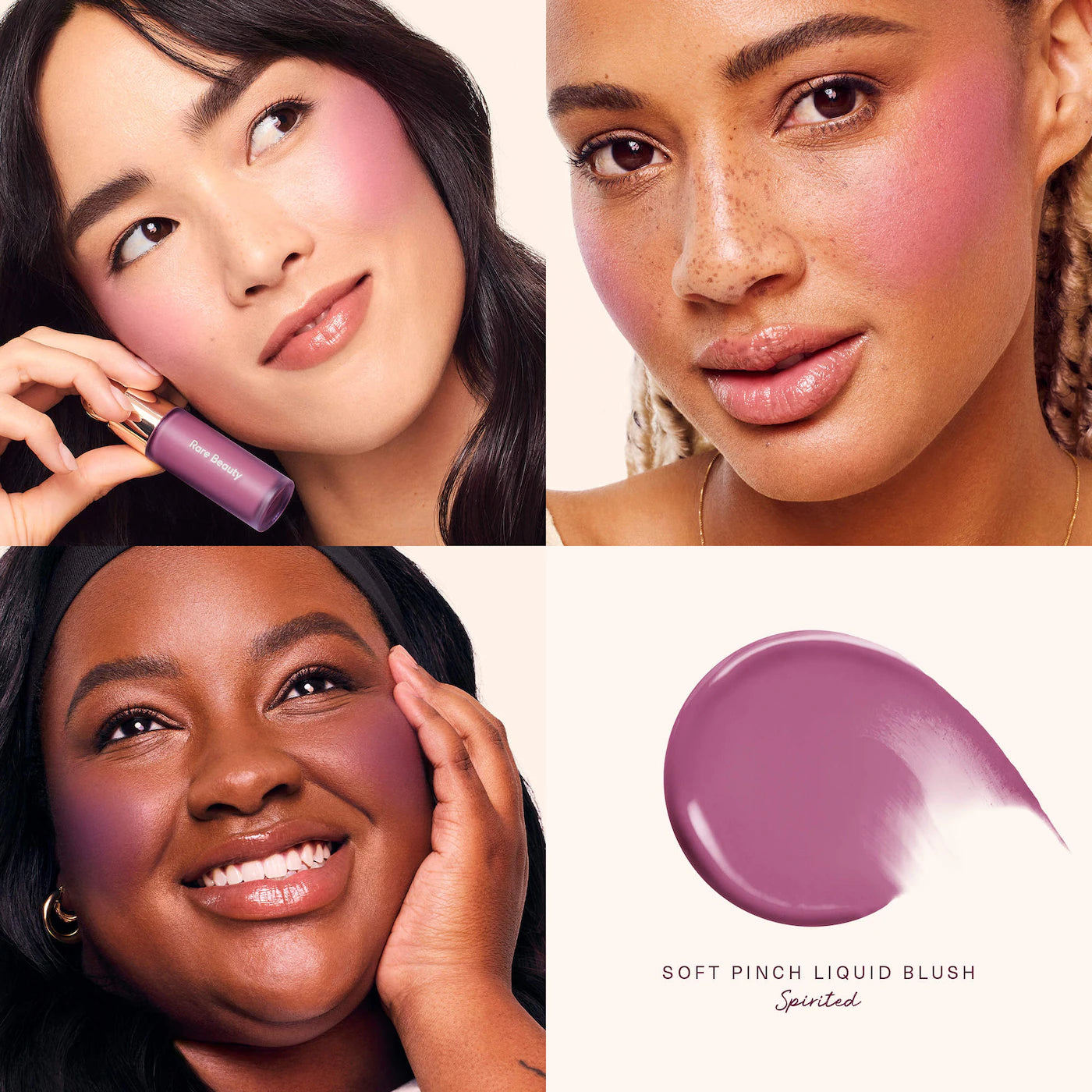 Mini Soft Pinch Liquid Blush / Spirited- Rare Beauty by Selena Gomez.