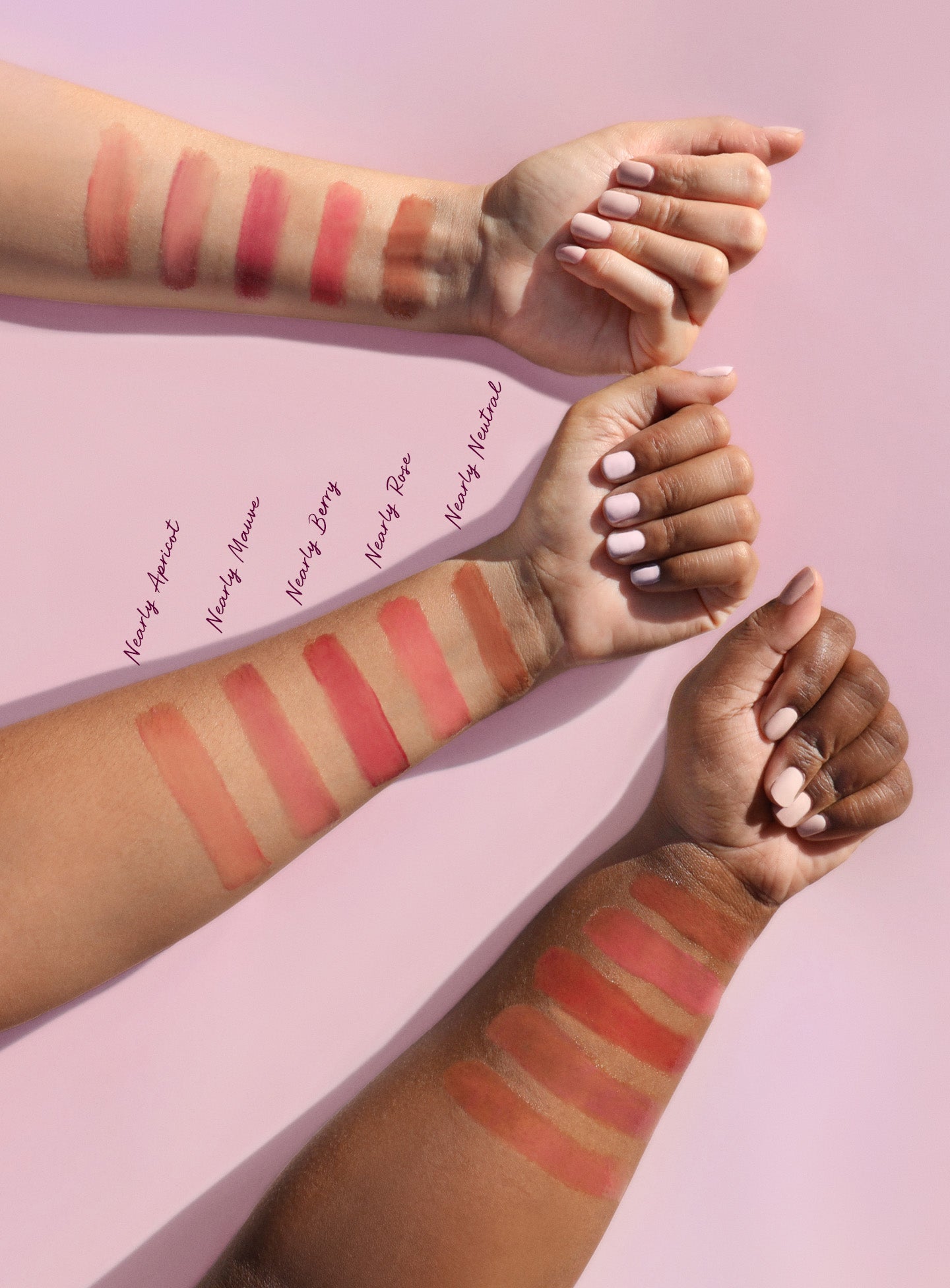 Stay Vulnerable Glossy Lip Balm / Nearly Mauve - Rare Beauty.