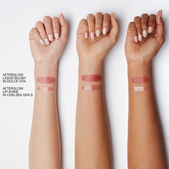 Mini Afterglow Liquid Blush & Lip Shine Duo Dolce Vita / Chealsea Girls - NARS.