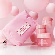 Bouncy & Firm Plump, Firm & Glow Set - Laneige / Set 3 pzas piel firme y luminosa + cosmetiquera - LANEIGE