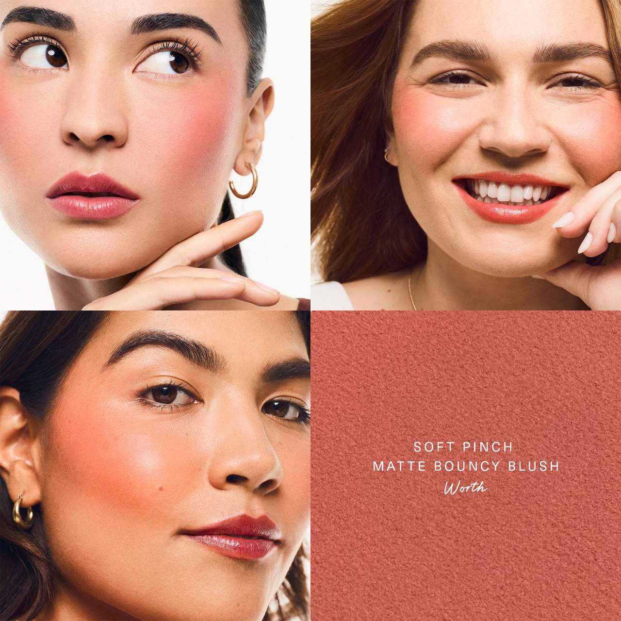 Soft Pinch Matte Bouncy Blush/ Worth - Rare Beauty by Selena Gomez