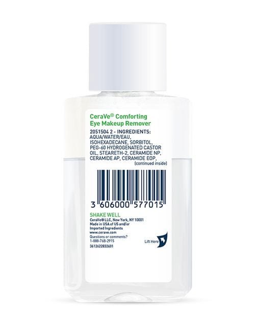 Comforting Eye Makeup Remover 118ml- CeraVe.