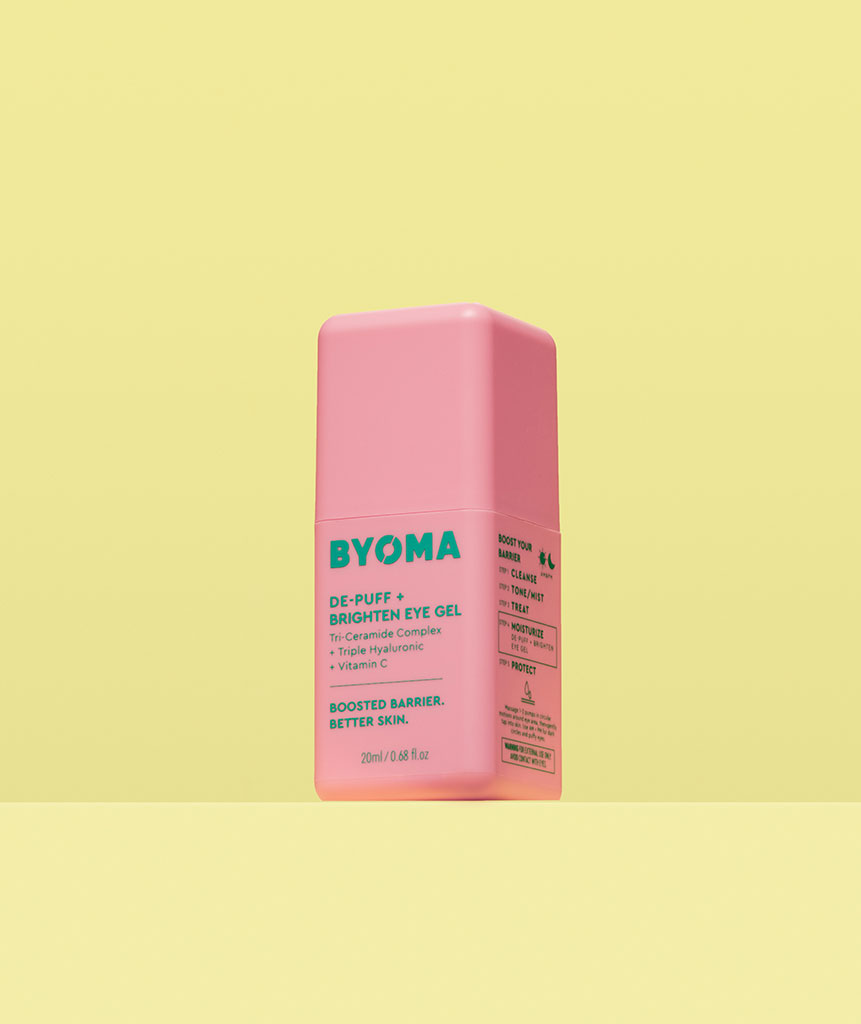 De-puff + Brighten Eye Gel Refresh & Brighten 20ml - BYOMA