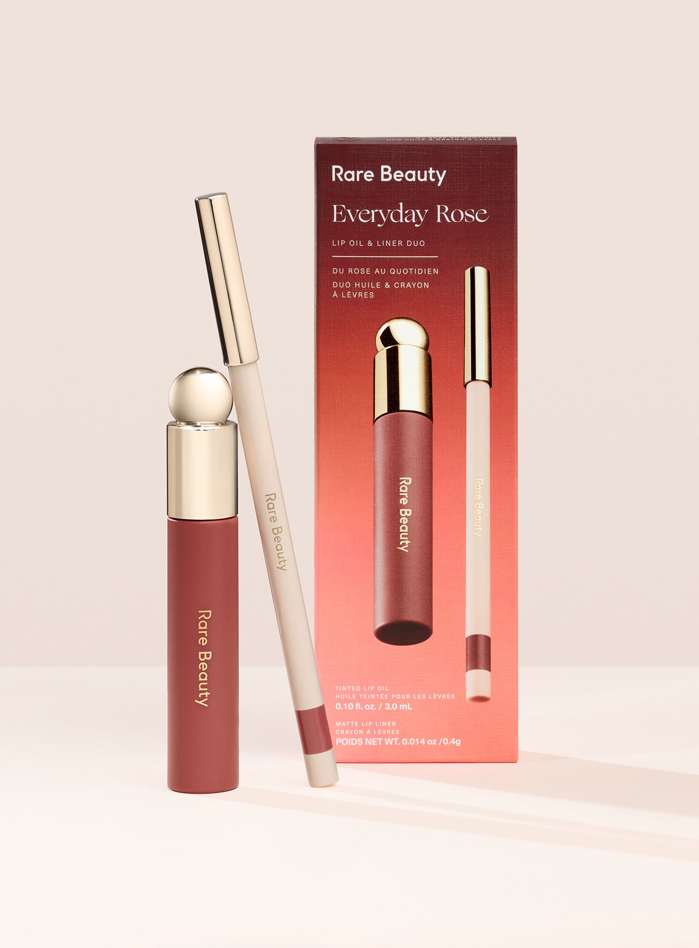 Everyday Rose Lip Oil & Lip Liner Duo - Rare Beauty by Selena Gomez