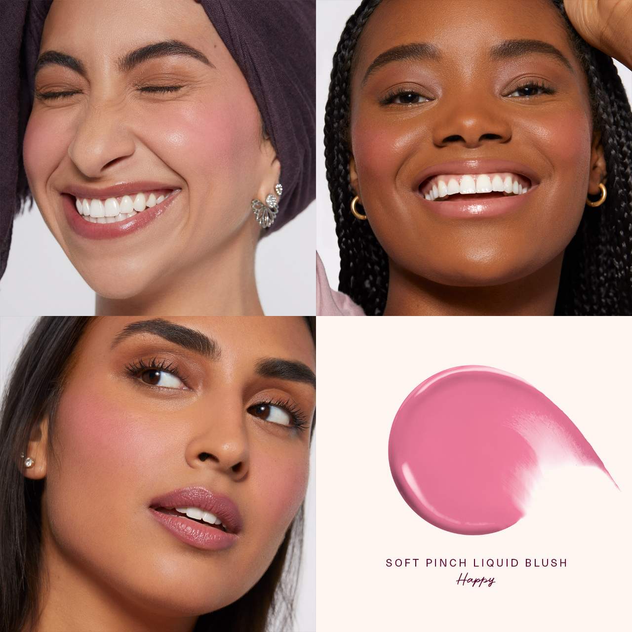 Mini Soft Pinch Liquid Blush / Happy - Rare Beauty by Selena Gomez.