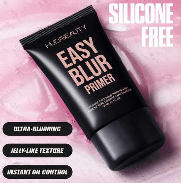 Easy Blur Silicone-Free Smoothing & Pore-Minimizing Primer - HUDA BEAUTY PREVENTA.