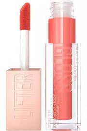 LIFTER GLOSS® LIP GLOSS MAKEUP WITH HYALURONIC ACID / 022 PEACH RING - MAYBELLINE.