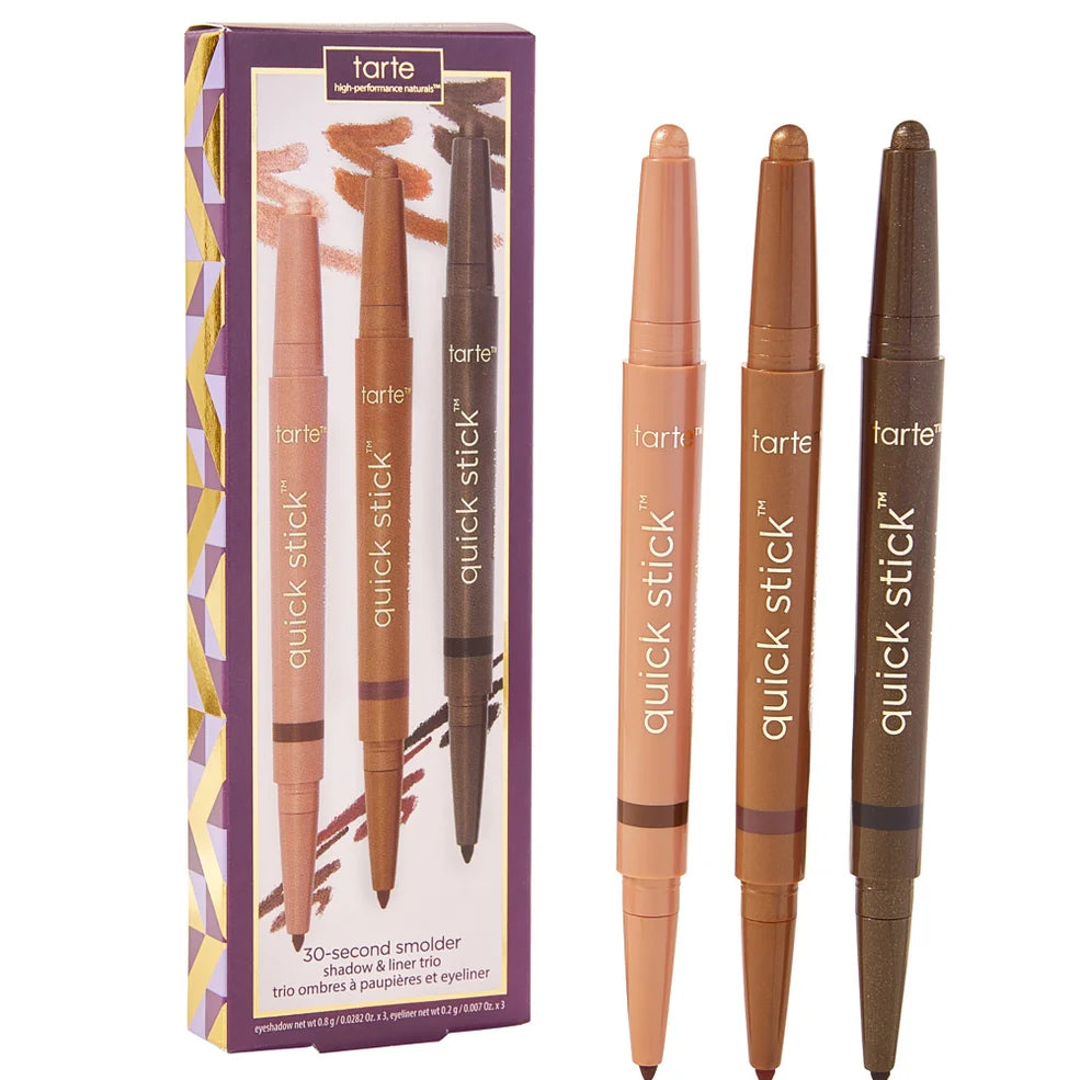 30-Second Smolder Shadow and Liner Trio  - TARTE.