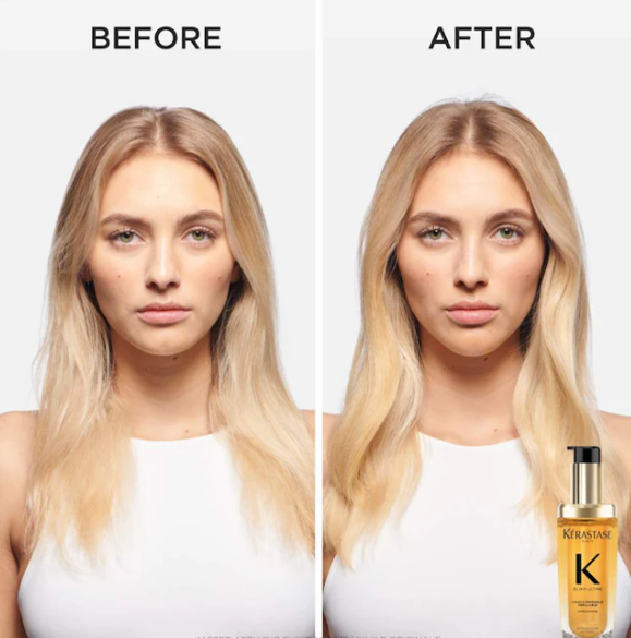Iconic Hair Heroes Gift Set: 8H Magic Night Serum & Mini Elixir Ultime Hair Oil - Kérastase PREVENTA