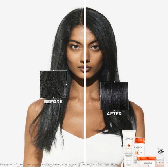 Iconic Hair Heroes Gift Set: 8H Magic Night Serum & Mini Elixir Ultime Hair Oil - Kérastase PREVENTA